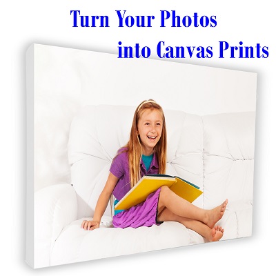 Turn Your Photos into Canvas Prints, Low Cost and Made in the USA
