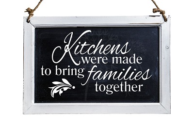 Kitchens Were Made to Bring Families Together Wall Decal Stickers Quotes