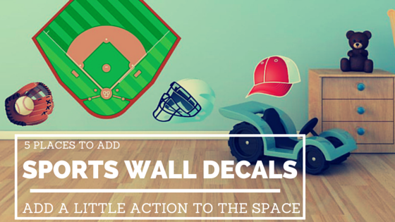 Wall Art Sports Decals make Cool Room Decor