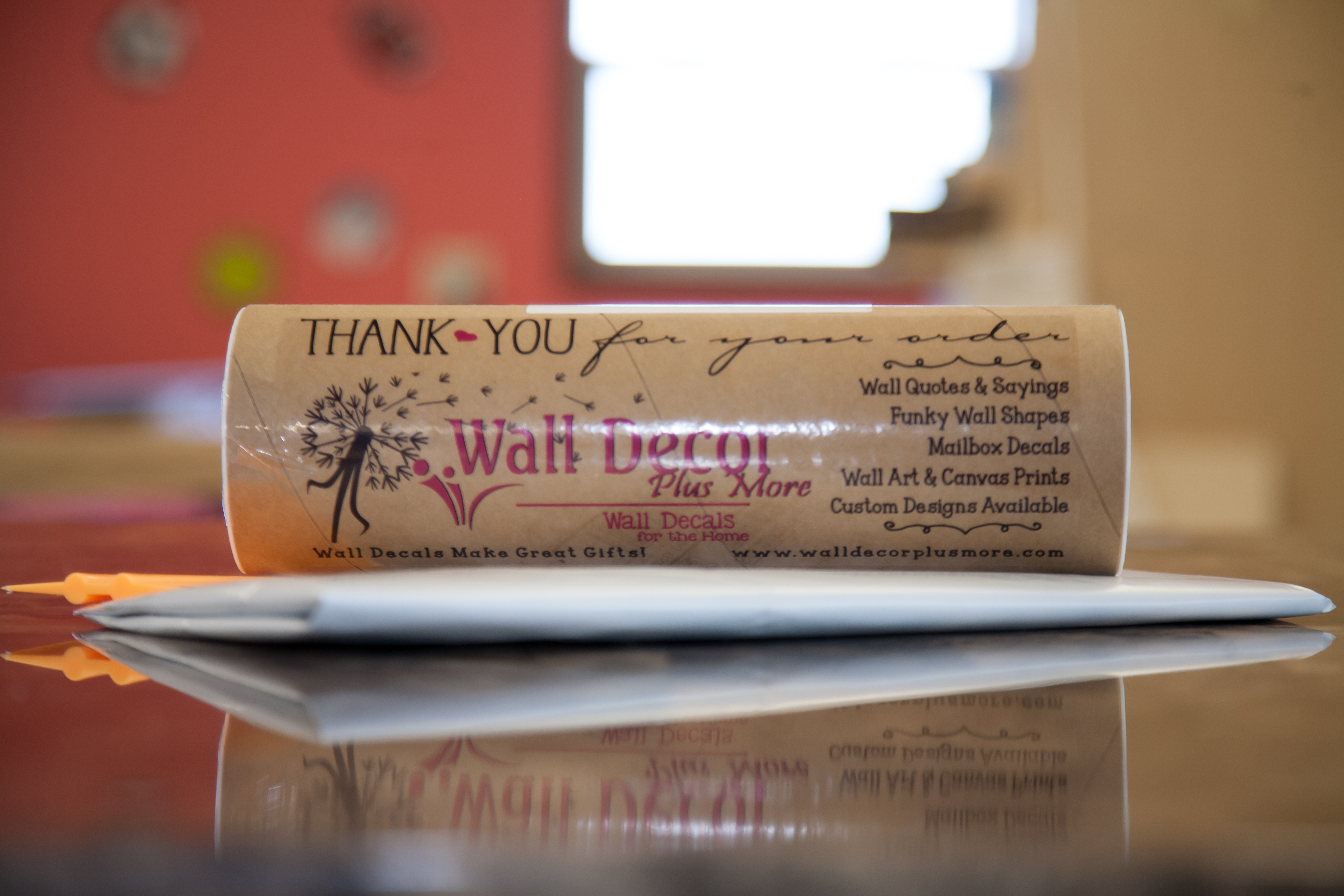 Wall Decor Plus More offers free domestic shipping on all orders! Shop today and look for our signature brown tubes and custom thank you labels.