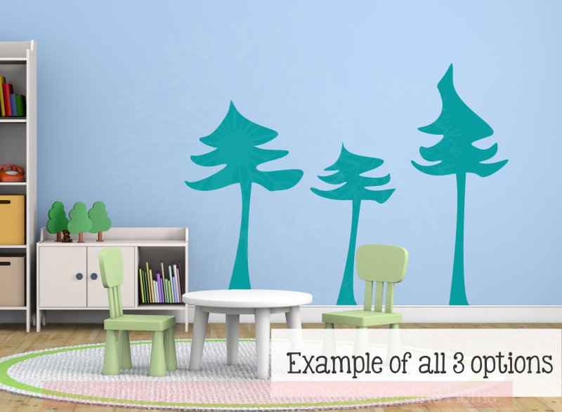 Tal Whimsical Pine Trees WD1057