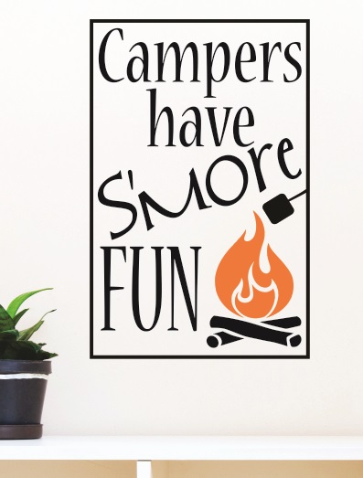 WD519 Campers Have S'more Fun